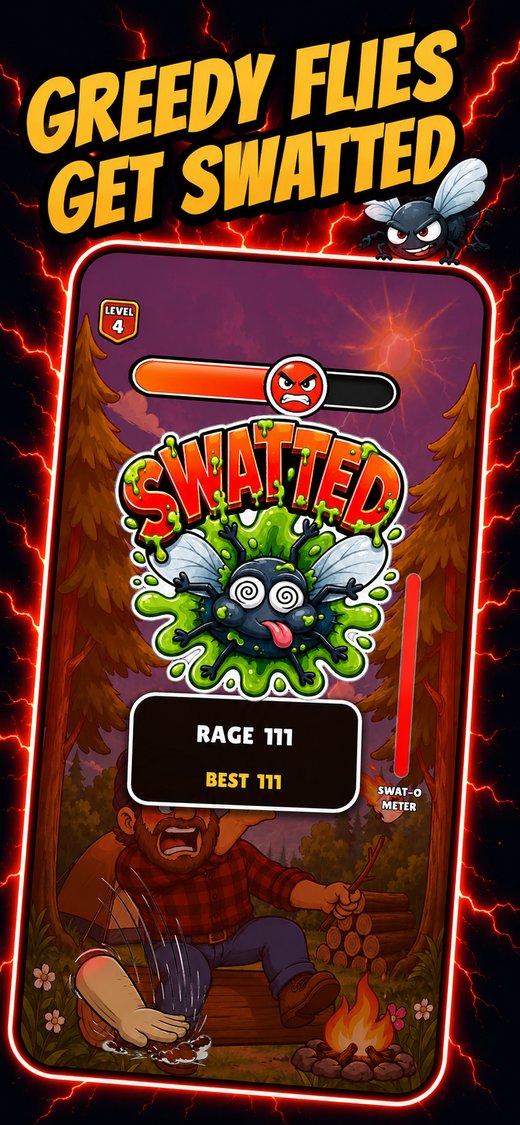 BUZZWICK screenshot: greedy flies get swatted
