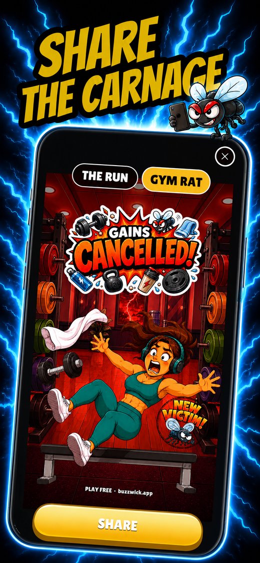 BUZZWICK screenshot: share the carnage